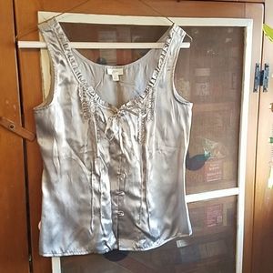 J.Jill Tank Top size 2 Silver